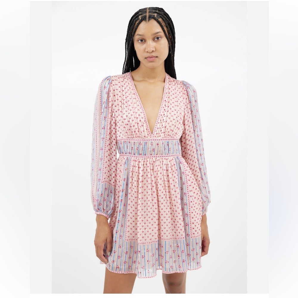 Ulla Johnson pink sun dress